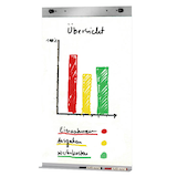 Artikelbild 1 für Kerkmann Flipchart-Halter Metropol silber für Kerkmann Stellwand Metropol, Artikelnummer 244905