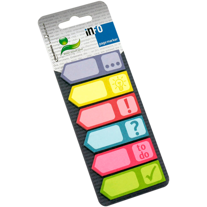 Artikelbild für inFO Symbole Haftmarker farbsortiert 