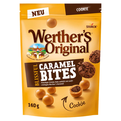 Artikelbild für Werther’s® Original Blissful Caramel Bites Cookie Bonbons 140,0 g, Artikelnummer 954931