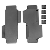 Artikelbild 1 für novus Erweiterungsplatte für Schwenkarme grau, Artikelnummer 589150