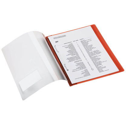 Artikelbild 2 für DURABLE Schnellhefter Kunststoff rot DIN A4 überbreit, 25 St., Artikelnummer 875207