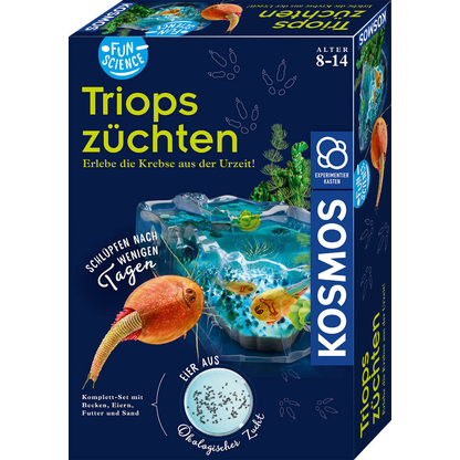 Artikelbild für KOSMOS Experimentierkasten Fun Science Triops züchten mehrfarbig, Artikelnummer 820734