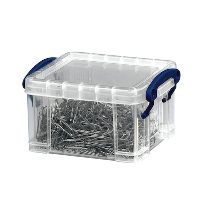 Artikelbild 6 für Really Useful Box Aufbewahrungsbox 0,3 l transparent 12,0 x 8,5 x 6,5 cm, 1 St., Artikelnummer 253781