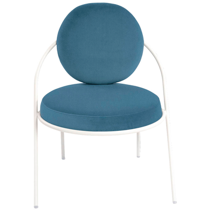 Artikelbild 2 für meet powered by PAPERFLOW Sessel SATURNE blau weiß Kunstleder 70,0 x 73,0 x 88,0 cm, 1 St., Artikelnummer 231476