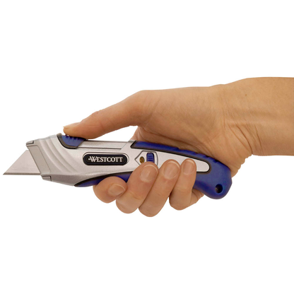 Artikelbild 2 für WESTCOTT Cuttermesser blau 18 mm, 1 St., Artikelnummer 337457