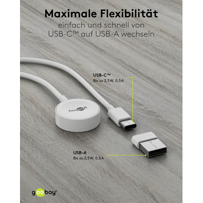 Artikelbild 4 für goobay Induktive Ladestation weiß, 2,5 Watt, Artikelnummer 345409