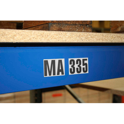 Artikelbild 2 für EICHNER Buchstaben A-Z Magnete weiß 22,5 x 32,5 cm, 2 Bogen, Artikelnummer 702189