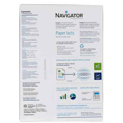 Artikelbild 3 für NAVIGATOR Kopierpapier Expression DIN A4 90 g/qm 500 Blatt, Artikelnummer 540096