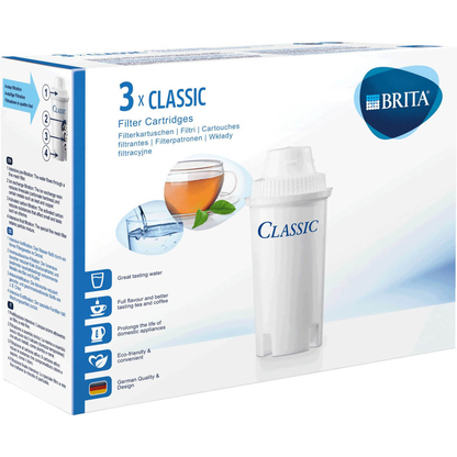 Artikelbild für BRITA CLASSIC Wasserfilter-Kartuschen 3 St., Artikelnummer 105884