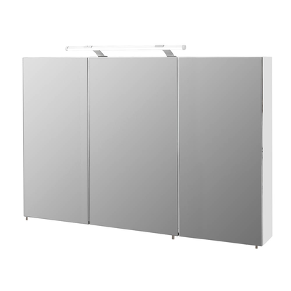 Artikelbild für MÖBELPARTNER Spiegelschrank Dorina 132253 weiß glanz 120,0 x 16,0 x 75,7 cm, Artikelnummer 672893