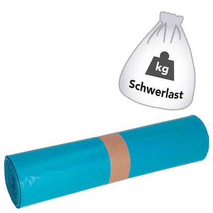 Artikelbild für DEISS Schwerlastsäcke STANDARD® 120,0 l blau 60 µm, 25 St., Artikelnummer 277257