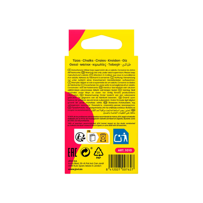 Artikelbild 4 für JOVI School Chalks Kreide weiß 10 St., Artikelnummer 321537