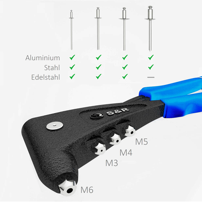 Artikelbild 2 für S&R Zangen-Set 284.302.902, Länge: 254,0 mm, 1 Set, Artikelnummer 390288