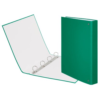 Artikelbild für VELOFLEX Basic Ringbuch 4-Ringe grün 4,0 cm DIN A4, 1 St., Artikelnummer 408579