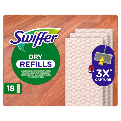 Artikelbild für Swiffer DRY REFILLS Bodentücher, 18 St., Artikelnummer 526461
