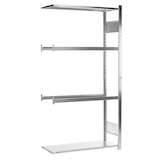 Artikelbild 1 für SCHULTE Anbau-Schwerlastregal 20746-4 silber 100,0 x 40,0 x 200,0 cm, Artikelnummer 873117