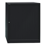 Artikelbild 1 für BISLEY Rollladenschrank schwarz 2 Fachböden 80,0 x 43,0 x 103,0 cm, Artikelnummer 923896