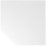 Artikelbild 1 für HAMMERBACHER Verbindungsplatte höhenverstellbar Akandia weiß, Trapezform 120,0 x 80,0 x 68,0 - 76,0 cm, Artikelnummer 626491