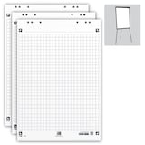 Artikelbild 1 für OXFORD Flipchart-Papier Smart Chart kariert 65,0 x 98,0 cm, 20 Blatt, 3 Blöcke, Artikelnummer 504233
