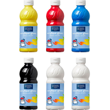 Artikelbild 1 für LEFRANC BOURGEOIS Acrylfarben farbsortiert 6x 500,0 ml, 6 St., Artikelnummer 202172
