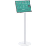 Artikelbild 1 für PAPERFLOW Infoständer grau DIN A3 32,2/44,8 x 35,0 x 127,2/115,5 cm, 1 St., Artikelnummer 265122