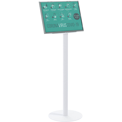 Artikelbild für PAPERFLOW Infoständer grau DIN A3 32,2/44,8 x 35,0 x 127,2/115,5 cm, 1 St., Artikelnummer 265122