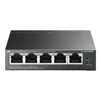 Artikelbild 2 für tp-link TL-SG105PE Switch 5-fach, Artikelnummer 687014