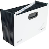 Artikelbild 1 für RAPESCO® Fächermappe Supafile Plus 13 Fächer weiß, 1 St., Artikelnummer 375622
