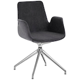 Artikelbild 1 für Mayer Besuchersessel myHELIOS anthrazit Aluminium poliert Stoff 58,0 x 55,0 x 88,0 cm, 1 St., Artikelnummer 174419