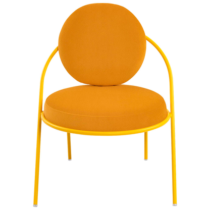 Artikelbild 4 für meet powered by PAPERFLOW Sessel SATURNE safran Kunstleder 70,0 x 73,0 x 88,0 cm, 2 St., Artikelnummer 231007