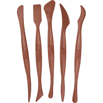 Artikelbild 4 für JOVI Modellierwerkzeug braun, 5 St., Artikelnummer 321608