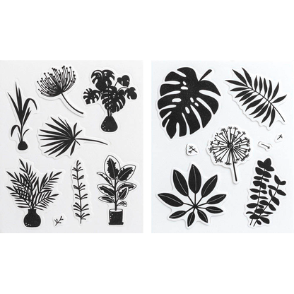 Artikelbild für HEYDA Motivstempel-Set Blätter 10,0 - 55,0 mm, 1 St., Artikelnummer 367916