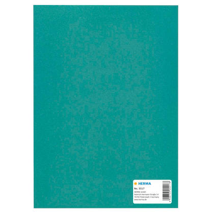Artikelbild 3 für HERMA Heftumschlag glatt türkis Papier DIN A5, 1 St., Artikelnummer 608236