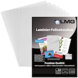 Artikelbild 1 für LMG Laminierfolien glänzend für A4 125 micron, 100 St., Artikelnummer 465486