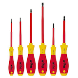 Artikelbild 1 für Wiha Schraubendreher-Set SoftFinish® electric SZ/PH 00833 6-teilig, Artikelnummer 231847