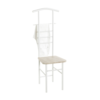 Artikelbild 4 für HAKU Möbel Herrendiener 80088 weiß Metall 46,0 x 119,0 cm, Artikelnummer 552982