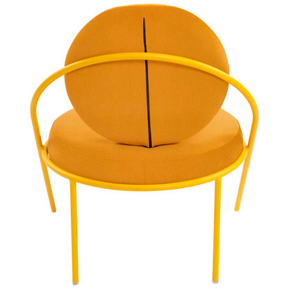 Artikelbild 5 für meet powered by PAPERFLOW Sessel SATURNE safran Kunstleder 70,0 x 73,0 x 88,0 cm, 2 St., Artikelnummer 231007