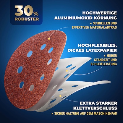 Artikelbild 7 für S&R Schleifblatt-Set 60-teilig, Artikelnummer 316309