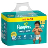Artikelbild 1 für Pampers® Windeln baby-dry™ BIG PACK Gr. 2 (4-8 kg) für Neugeborene, 88 St., Artikelnummer 585309