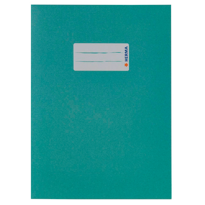 Artikelbild für HERMA Heftumschlag glatt türkis Papier DIN A5, 1 St., Artikelnummer 608236