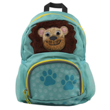 Artikelbild 1 für DONAU Kindergartenrucksack Löwe Kunstfaser blau, Artikelnummer 694389