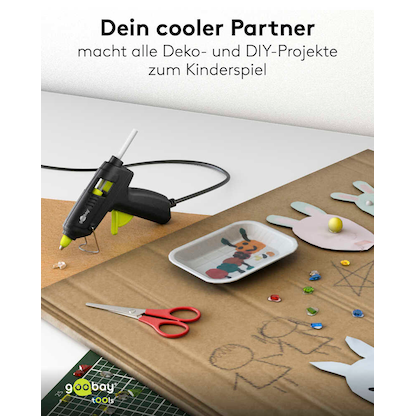 Artikelbild 13 für goobay 77825 Advanced, 20 W Heißklebepistole-Set schwarz, grün, 1 St., Artikelnummer 779577