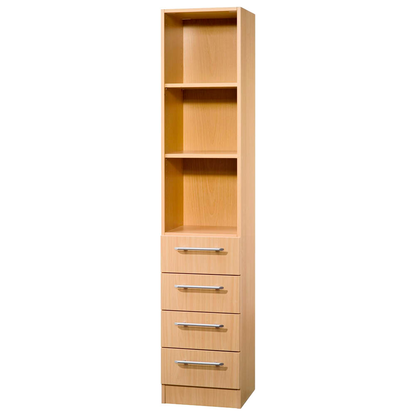 Artikelbild für HAMMERBACHER Regalschrank Orbis, V7600/6/6/RE buche 40,6 x 42,0 x 200,4 cm, 1 St., Artikelnummer 763359