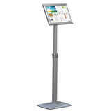 Artikelbild 1 für FRANKEN Infoständer silber DIN A3 42,0 x 30,0 x 91,0 - 131,0 cm, 1 St., Artikelnummer 461975