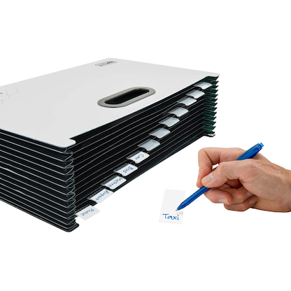 Artikelbild 3 für RAPESCO® Fächermappe Supafile Plus 13 Fächer weiß, 1 St., Artikelnummer 375622