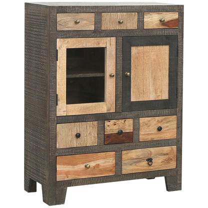 Artikelbild für Garden Pleasure Kommode TARIM, 304052 braun 90,0 x 40,0 x 118,0 cm, 1 St., Artikelnummer 543339