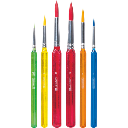 Artikelbild 2 für BRUNNEN Triangular Pinsel-Set Größe 0,2,4,6,8,10, Artikelnummer 628049