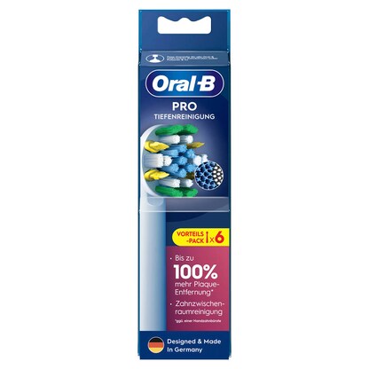 Artikelbild 10 für Oral-B PRO Tiefenreinigung Zahnbürstenaufsätze, 6 St., Artikelnummer 648229
