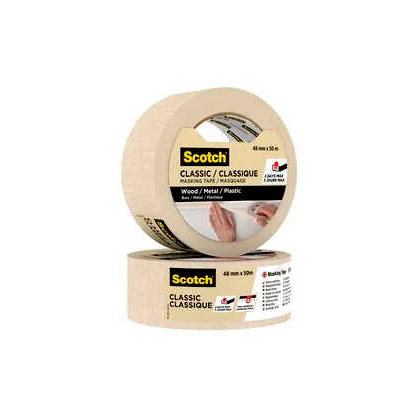 Artikelbild 4 für Scotch CLASSIC Kreppband beige 48,0 mm x 50,0 m 1 Rolle, Artikelnummer 747871