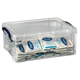 Artikelbild 1 für Really Useful Box Aufbewahrungsbox 9,0 l transparent 39,5 x 25,5 x 15,5 cm, 1 St., Artikelnummer 253856